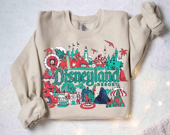 Disneyland Resort Christmas Matching Sweatshirt, Mickey's Very Merry Christmas Party 2026 Shirt, Family Xmas Shirt, Group Matching Tee