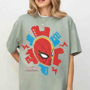 Camiseta Comfort Colors Vintage Spider-Man de Brand New Day Marvel Spiderman, Camiseta Tom Holland Spidey, Camiseta MCU Peter Parker, Camiseta Brand New Day imagen 7