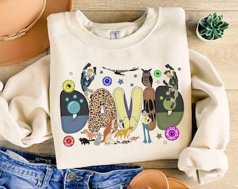 Custom Kid Toddler Name Wild Kratts Jungle Animals Themed Shirt, Wild Kratts Best Birthday Ever Tee, Martin, Kratt, Chris, Birthday Boy Girl