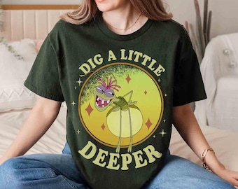 Disney The Princess And The Frog Ray T-shirt, Dig A Little Deeper Shirt, Ray Firefly Tee, Look How She Lights Up The Sky, Magic Kingdom tee
