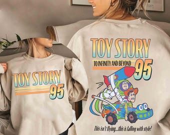 Two Sided Disney Pixar Toy Story 30Th Anniversary Shirt, Buzz Woody Toy Story Infinity And Beyond Tee, Disney Pixar Matching Trip Outfits