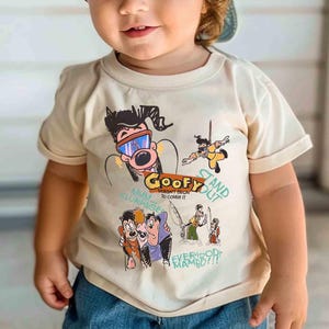 値下げ中　ＷＤＷグーフィーシャツ グーフィー ウォルトディズニーワールド Tシャツ グレー 古着