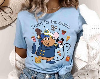 Camiseta Gus Gus Mouse Snacks Disney Cruise Line 2026, Camiseta Disney Princesa Cinderela Gus, Vamos Cruzeiro, Disney Desejo Sonho Magia Maravilha Fantasia