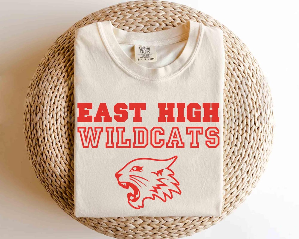 Disney Channel High School Musical East High Logo Shirt, Disney Channel Movie, Disneyland Family Trip, High School Musical Troy Bolton Shirt Teesummer