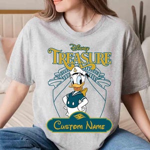 Personalisiertes Disney Cruise Line 2026-Shirt, Mickey & Friends-Familienkreuzfahrt-Trip-T-Shirt, Let's Cruise, Disney Wish Dream Magic Wonder Fantasy Bild 3