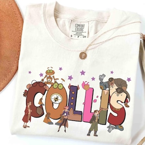 Bijpassend T-shirt met aangepaste naam Treasure Planet-thema, gepersonaliseerd Disney Jim Hawkins Morph-shirt, Disneyland-cadeau voor gezinsvakantie