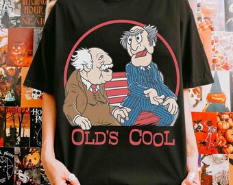 Retro Disney The Muppets Statler And Waldorf Old's Cool T-Shirt, The Muppets Show Characters Tee, WDW Disneyland Family 2026 Trip Shirt