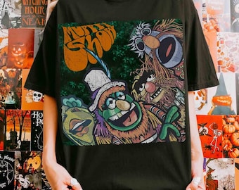 Camiseta retro de la banda de rock Doctor Teeth And The Electric Mayhem, camiseta del programa de los Muppets de Disney, regalo de vacaciones familiares en Magic Kingdom Disneyland