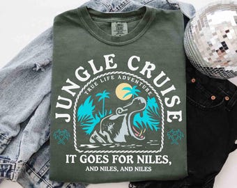 Disney Jungle Cruise It Goes For Niles Shirt, Disney Adventureland Family Trip Shirt, Disneyland Parks, Animal Kingdom Tee, Safari Mode Tee