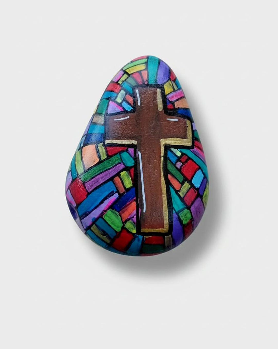 Hand Painted Cross Rocks! - Etsy