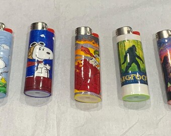 5 custom lighters