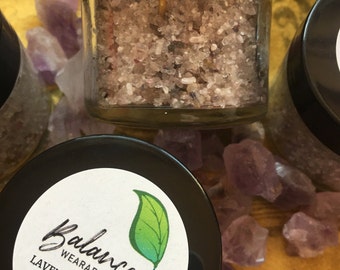 Lavender Salt Scrub