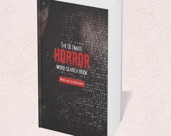 The Ultimate Horror Word Search Book: Over 200 Movies and TV Puzzles