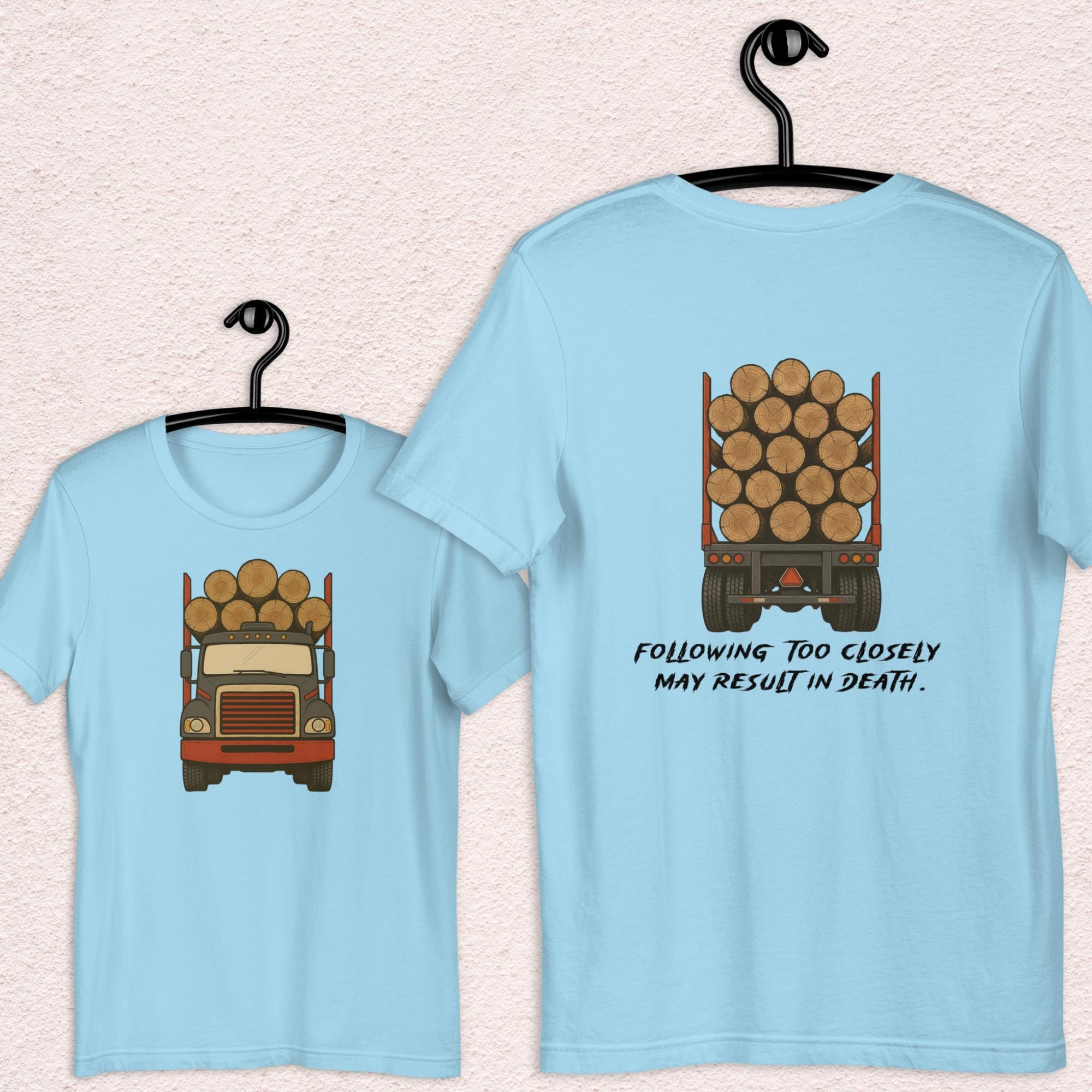 ファイナル・デスティネーション ログトラックTシャツ：ホラー映画 