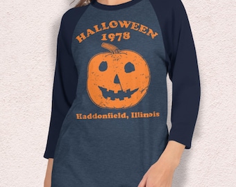 Halloween 1978 Haddonfield Raglan-Shirt mit 3/4-Ärmeln