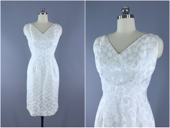 Vintage 1960s Dress / 60s Cocktail Dress / 1960 Da