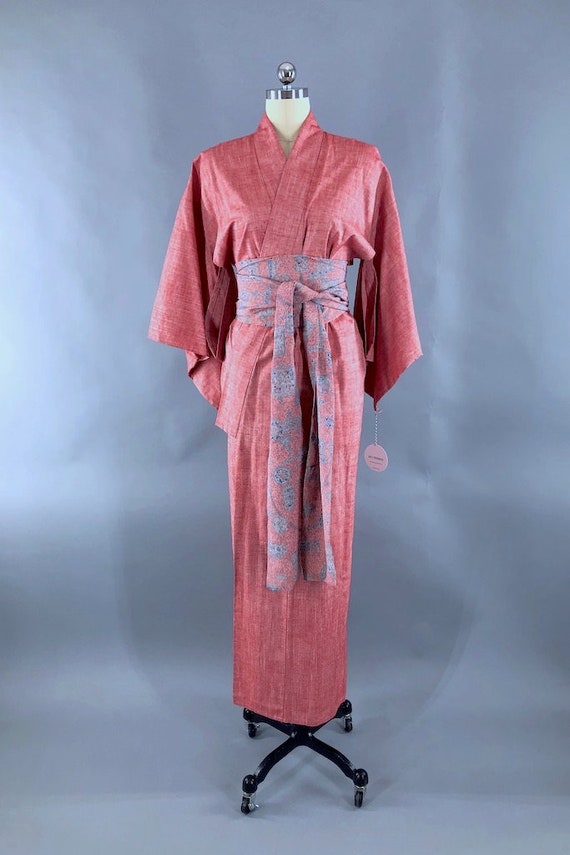 raw silk robe