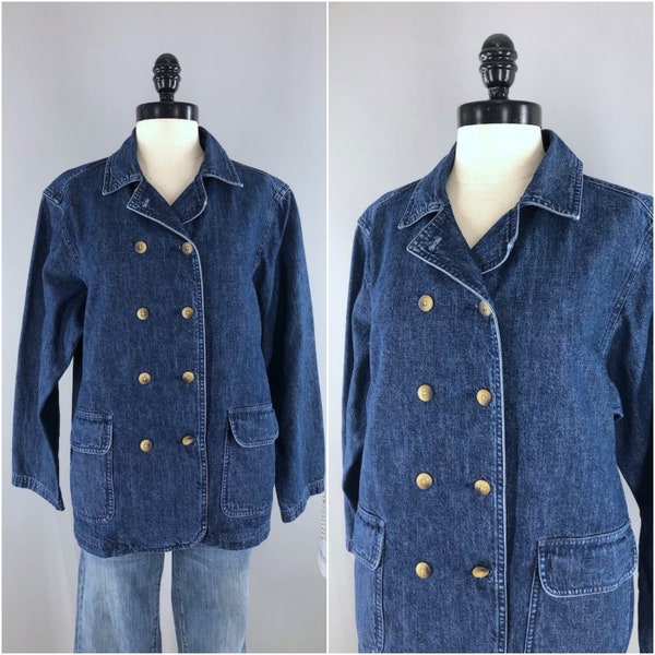 Ll Bean Denim Jacket Etsy