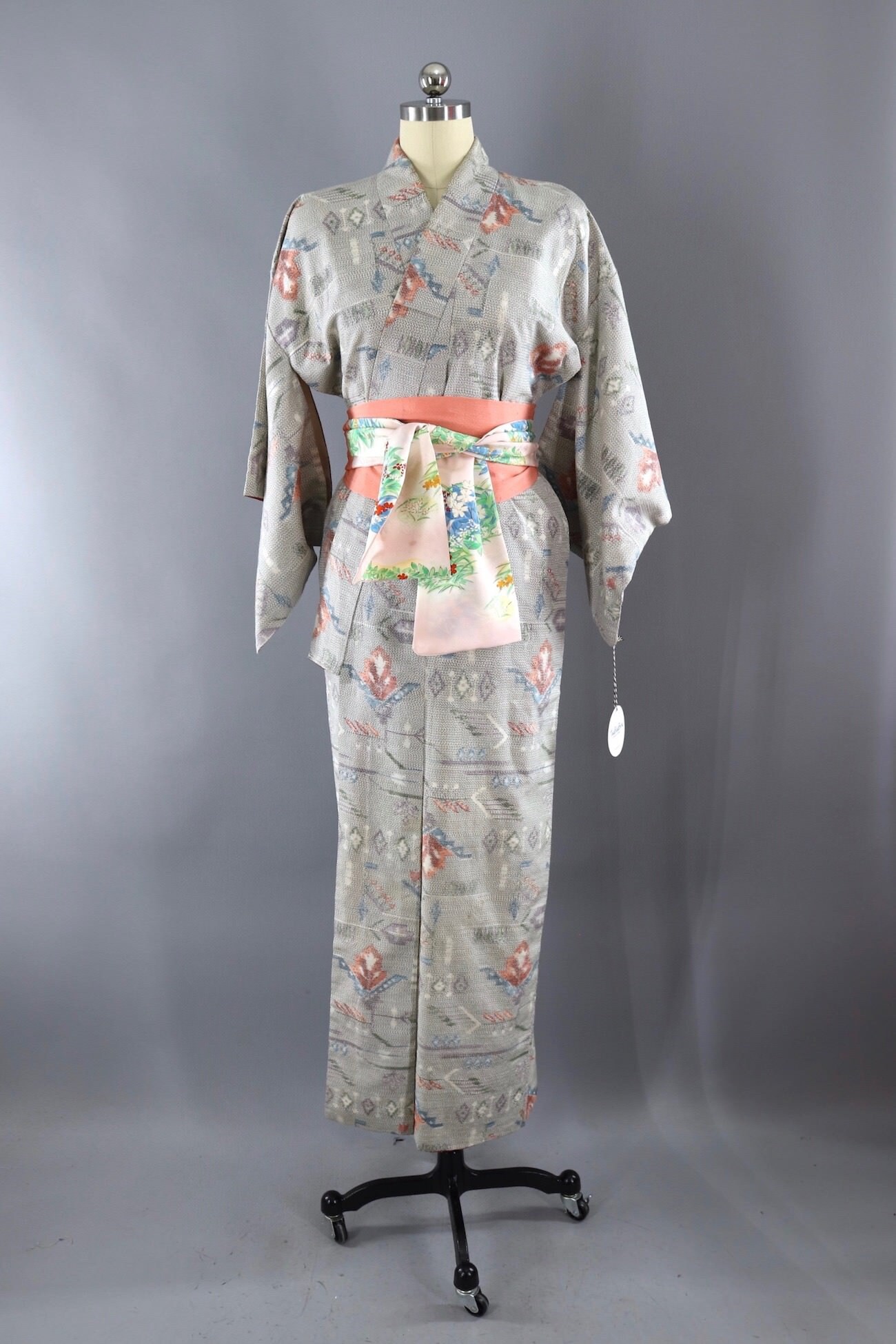 Vintage Silk Kimono Dressing Gown Robe Wedding Lingerie | Etsy