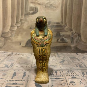 Egyptian God Horus, The Falcon God, Horus statue, Egyptian Horus figurine