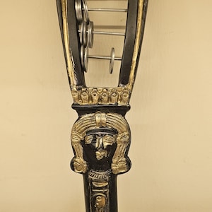 Goddess Hathor Sistrum, Ancient Egyptian musical instruments sistrum, Ancient Egyptian sistrums, Musical instrument for sound healing.