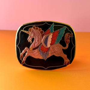 New Pegasus unicorn Alicorn Belt Buckle Unicorn Belt Buckle - Etsy main image 4