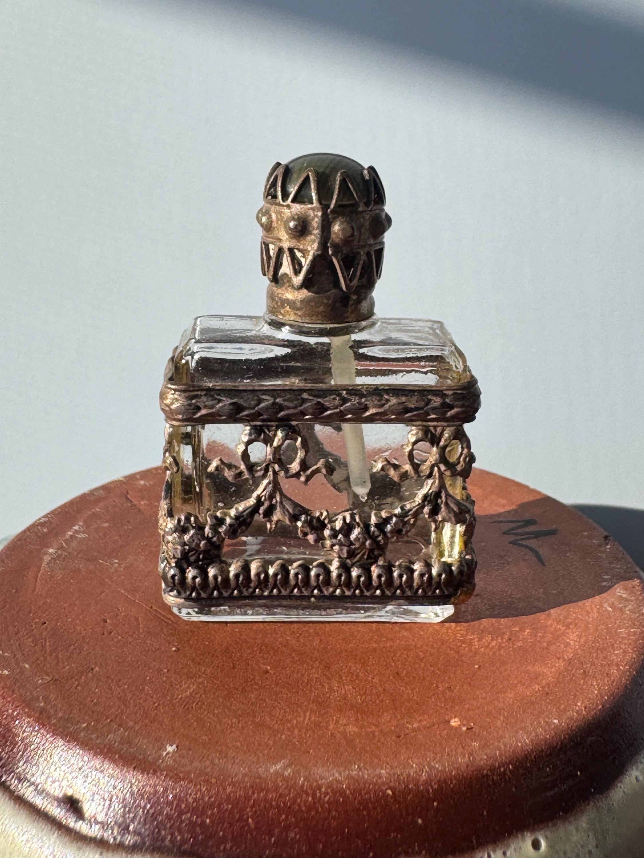 Vintage Metal Miniature Perfume Bottle - Etsy - Page 2