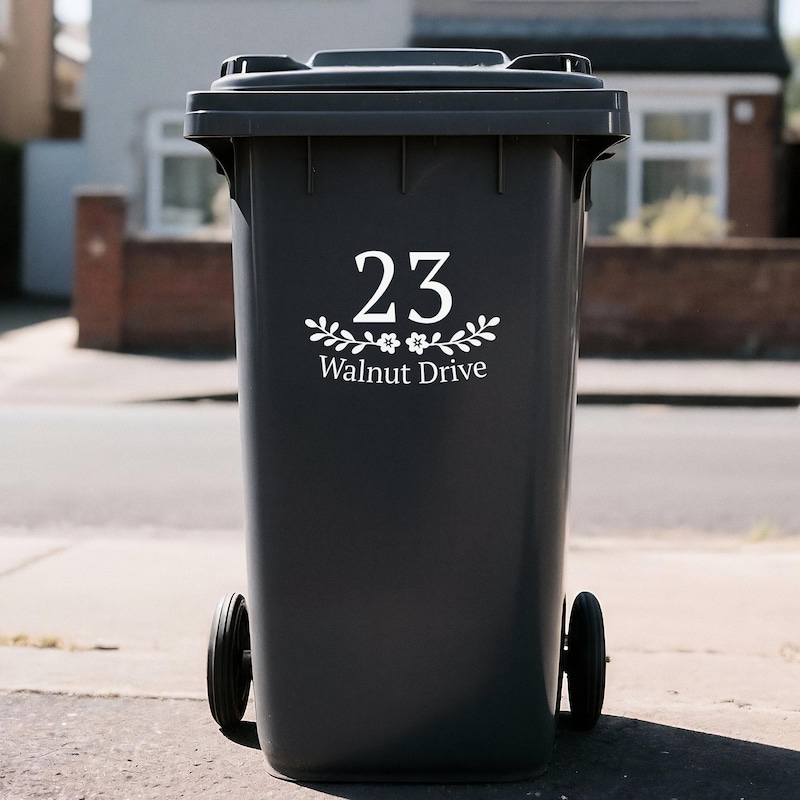 Wheelie Bin Stickers - Etsy UK