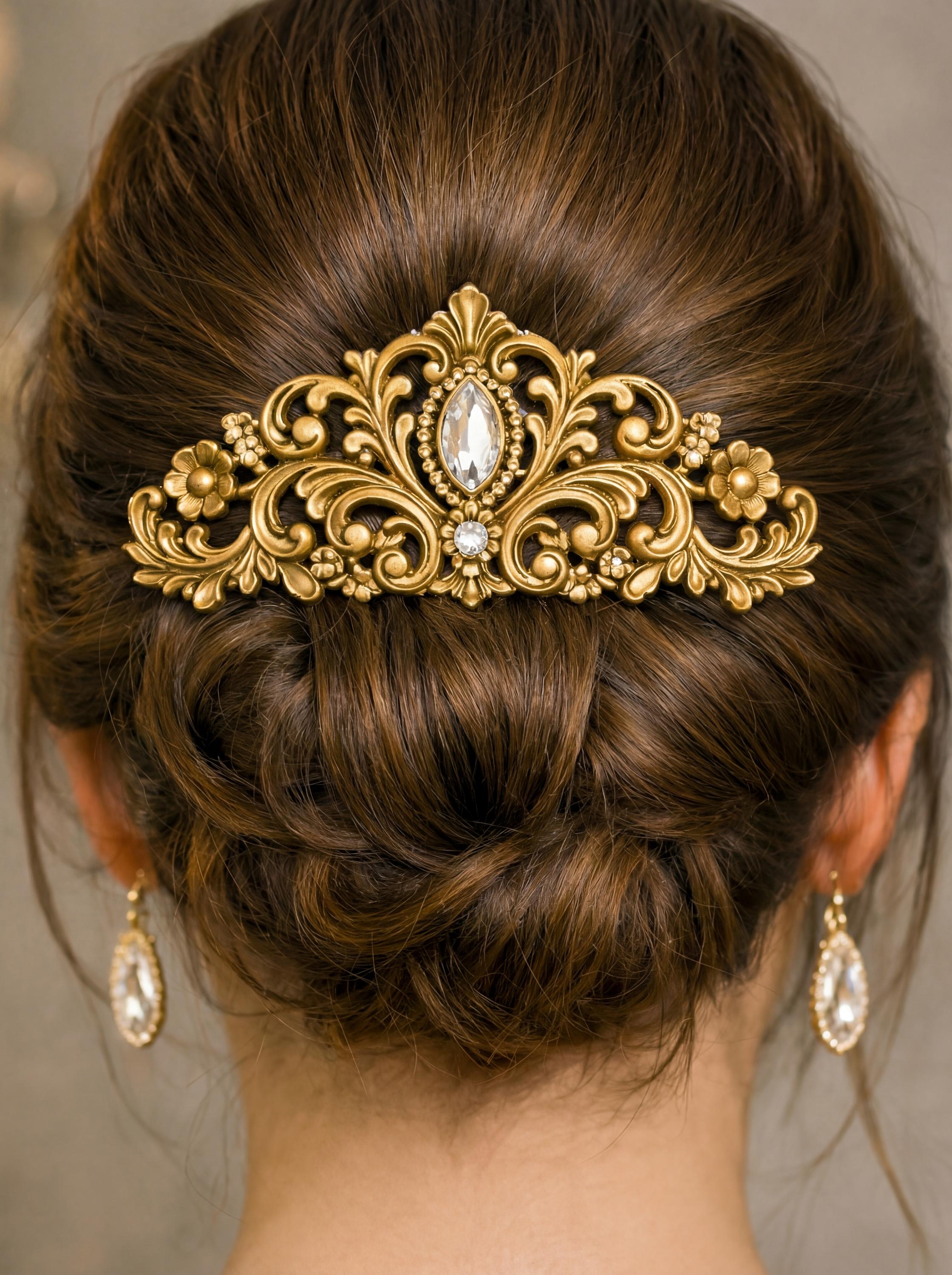 Baroque Hair Clip - Etsy display picture 2