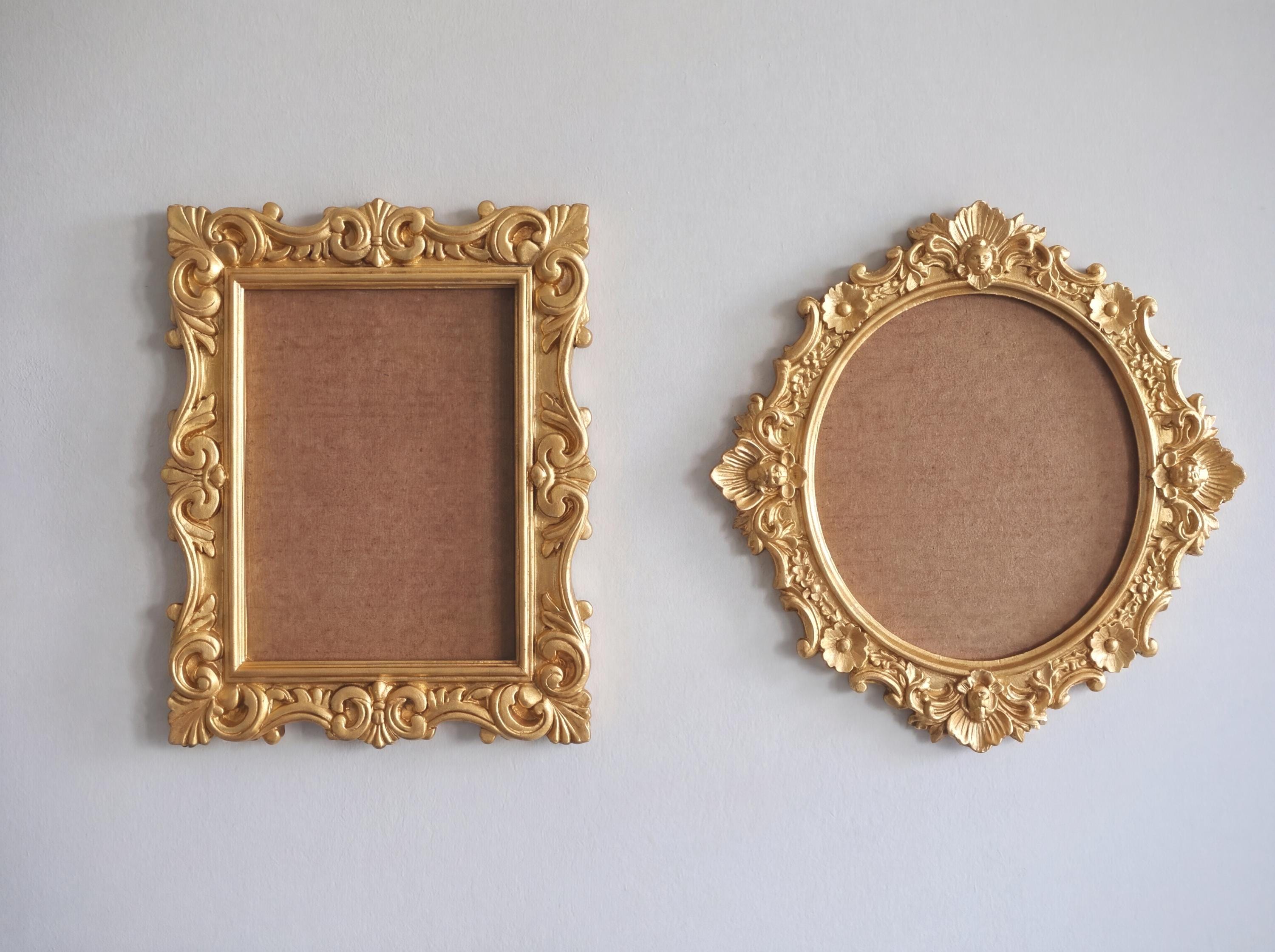 Antique gold frames for paintings - Etsy 日本