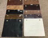Package of 10 Leather Cowhide Swatches, DD1163