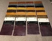 Variety Pack of 40 Learher Cowhide Swatches. DD1167