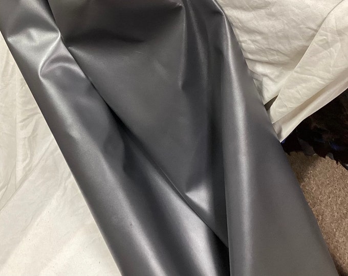 Leather Cowhides.  Gunmetal Gray.  Leather Hides.  Cowhides,  upholstery Leather. Automotive Leather  TOWN520