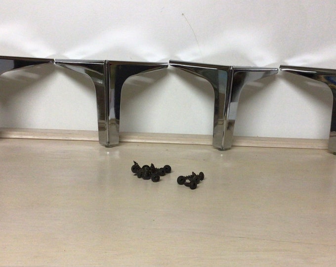 Metal Legs Nickel/Chrome Plated in cartons of 4 Legs #119