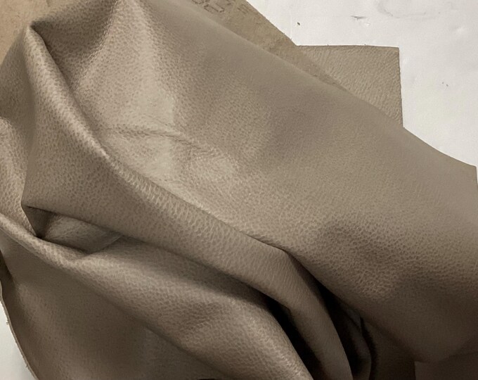 2 Stone Embossed Leather Cowhide Remnants,  Leather Hides,  Cowhide,  TOWN104