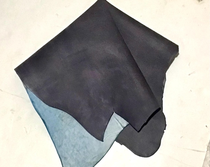 Purple Leather Lambskins. Craft supplies.  OSM34