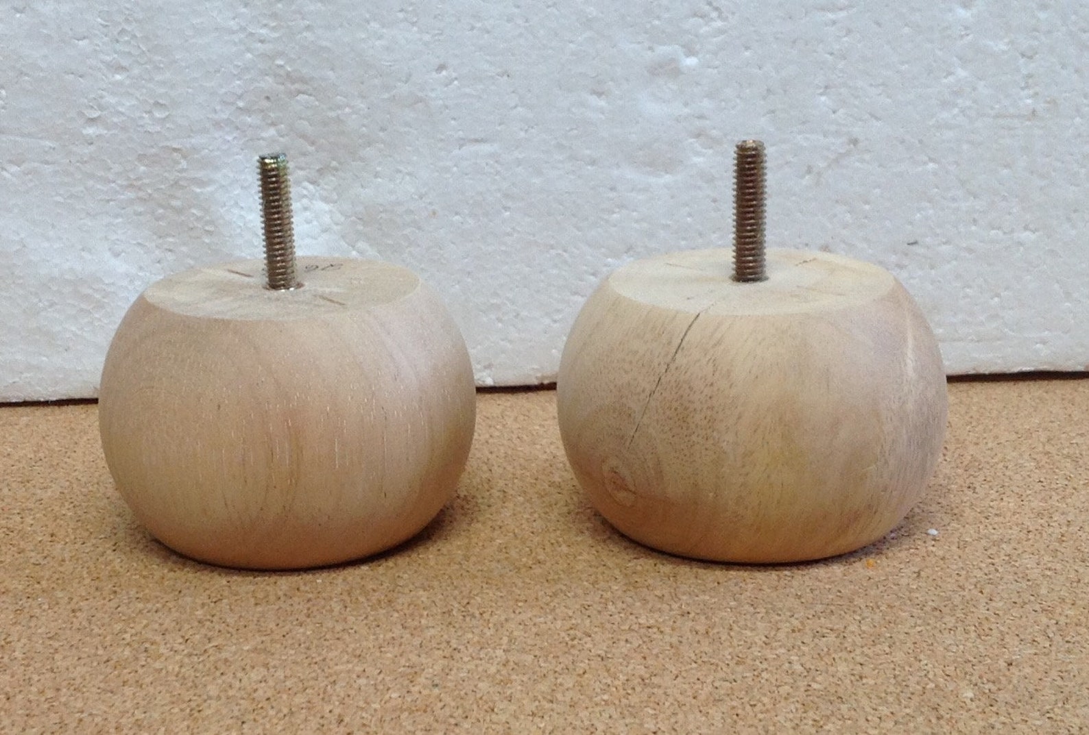 Unfinished Maple Bun Furniture Legs in Pkgs of 12 or 4 Legs. Etsy