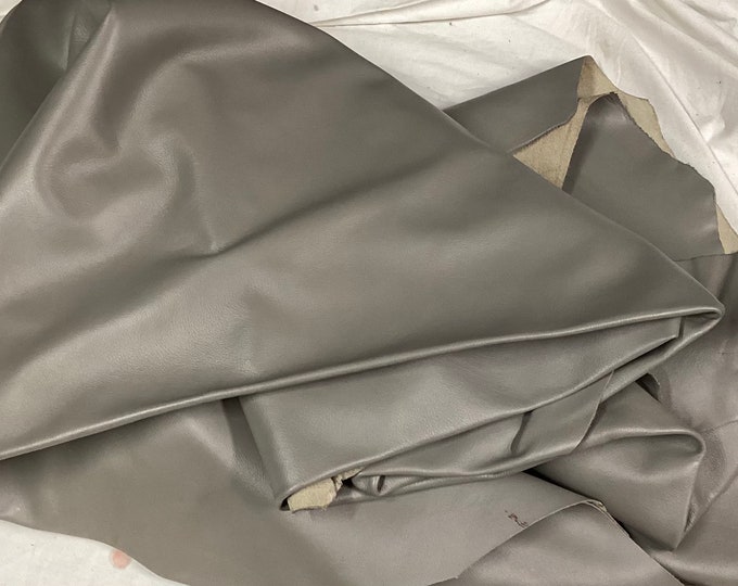 Dove Gray Brahma Leather Cowhide BR48