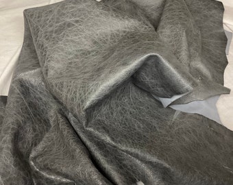 Gray Leather Lambskins,  Leather Hides.OSM1576