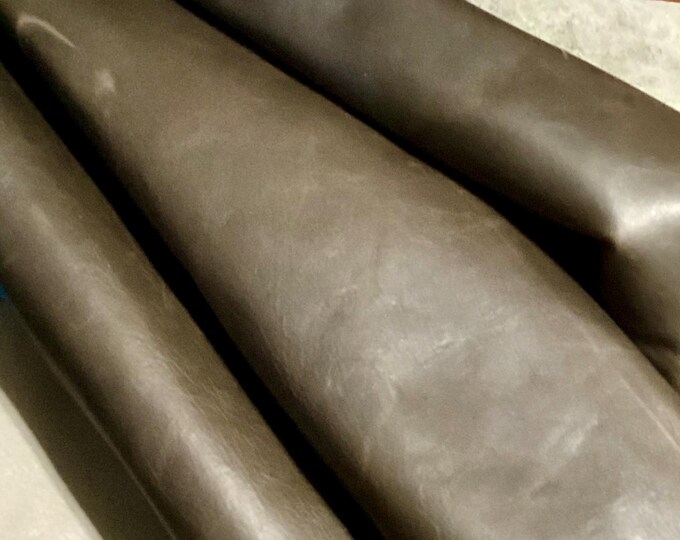 53 Square feet Distressed Brown Leather Cowhide, handbag leather, upholstery. Automotive, DEAL91