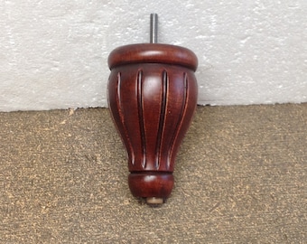 Mahogany Wooden Furniture Legs. 1309M