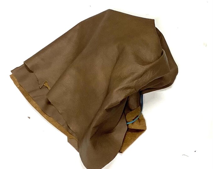 Matte Brown Cowhide Leather Partial DD2047