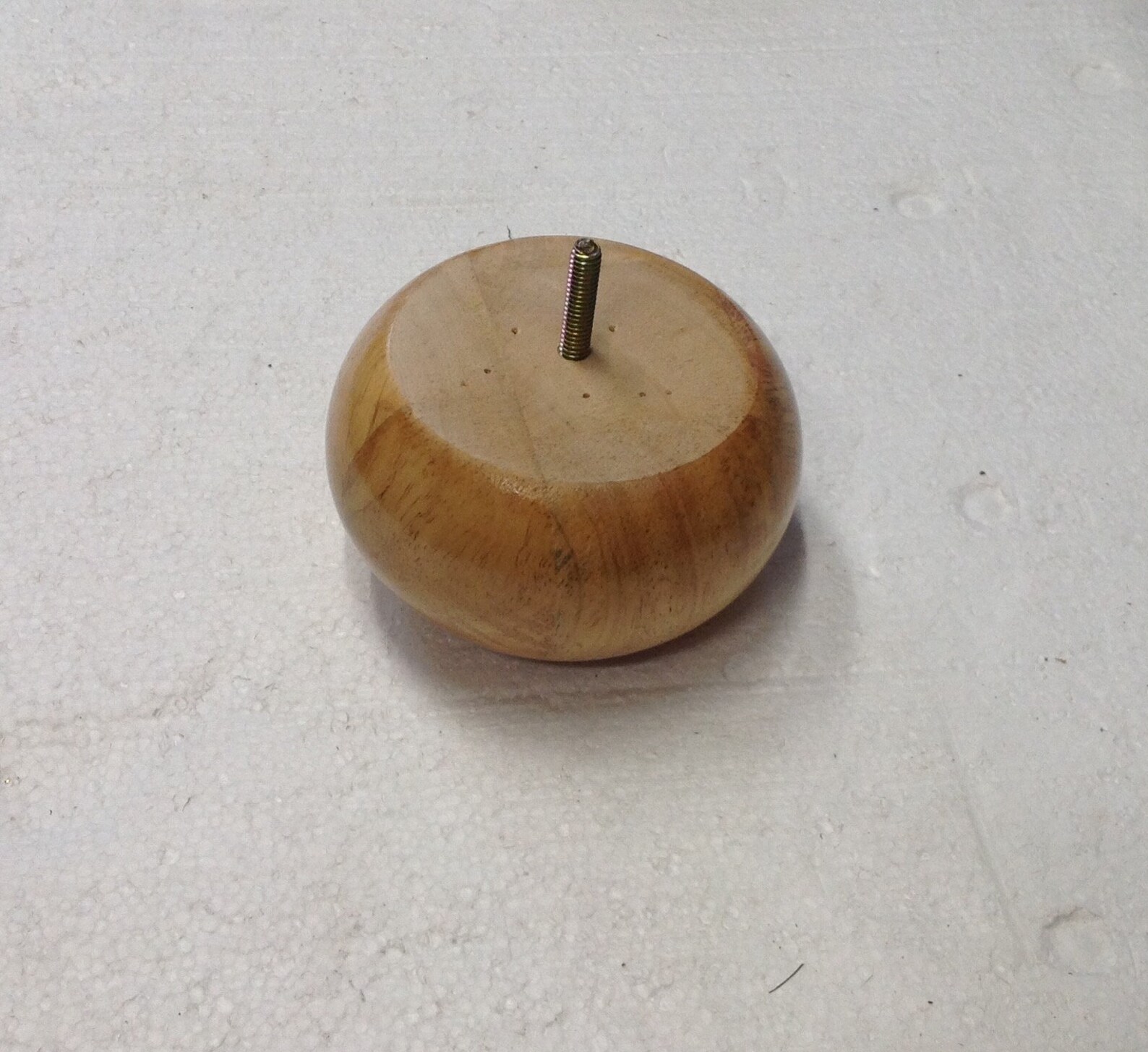 Natural Light Oak Bun Furniture Legs With Lacquer Finish. Sofa Etsy