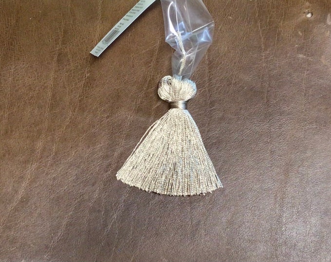 Package of 12 Champagne Colored Bell Tassels. DW50