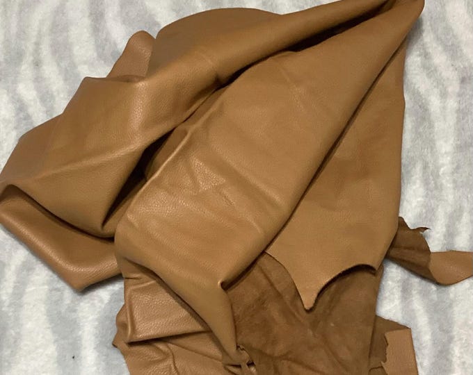 Butterscotch Leather Cowhides. Upholstery. Garment. Automotive.  DEAL71