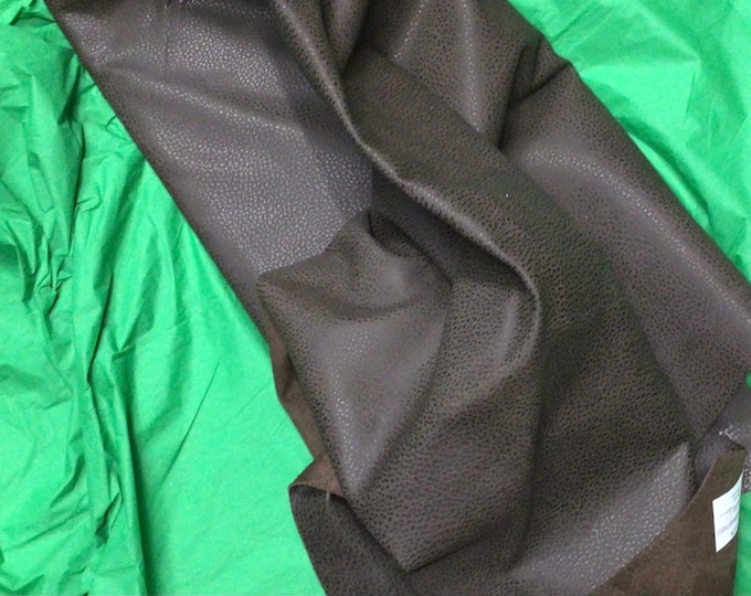 German Chocolate Leather Cowhide Leather Hide 105TOWN