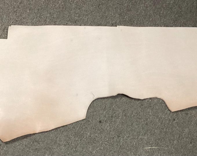 6-8 Oz. Veggie Tanned Tooling Cowhide Leather.  Leather Remnants. Remnants,  TOOL500