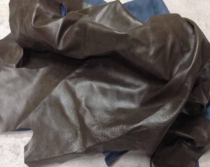Dark Taupe Leather Cowhide Partials DD2112