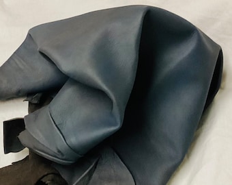 7 Square Feet Distressed Deerskins.  Leather Hides. D18