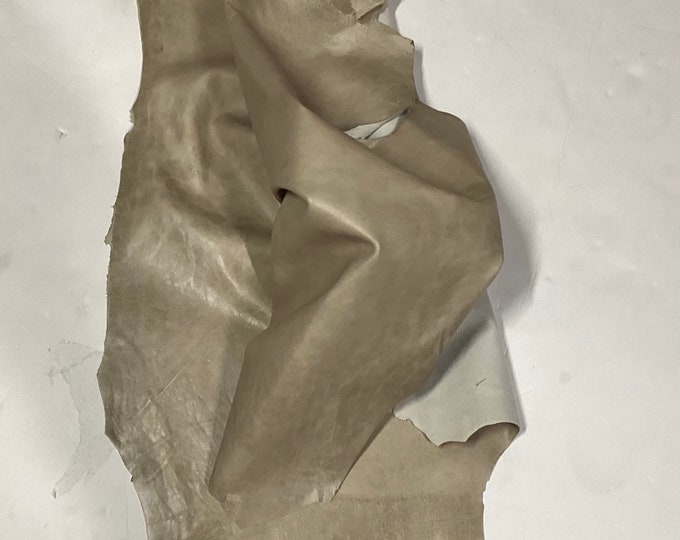 Sandstone Leather Lambskin.  Leather Hides.  Supplies.  FRE553